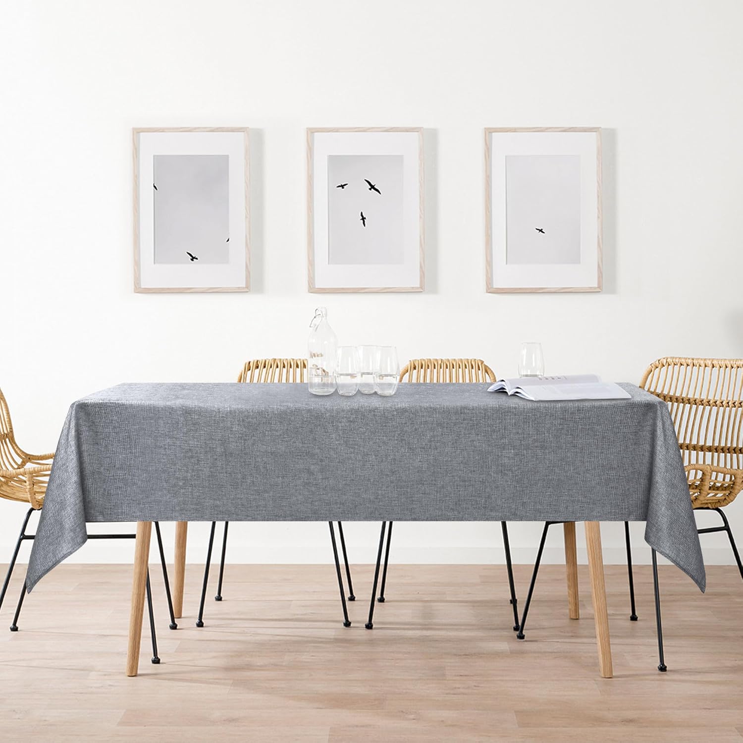 DWCN Mantel Gris Aspecto de Lino