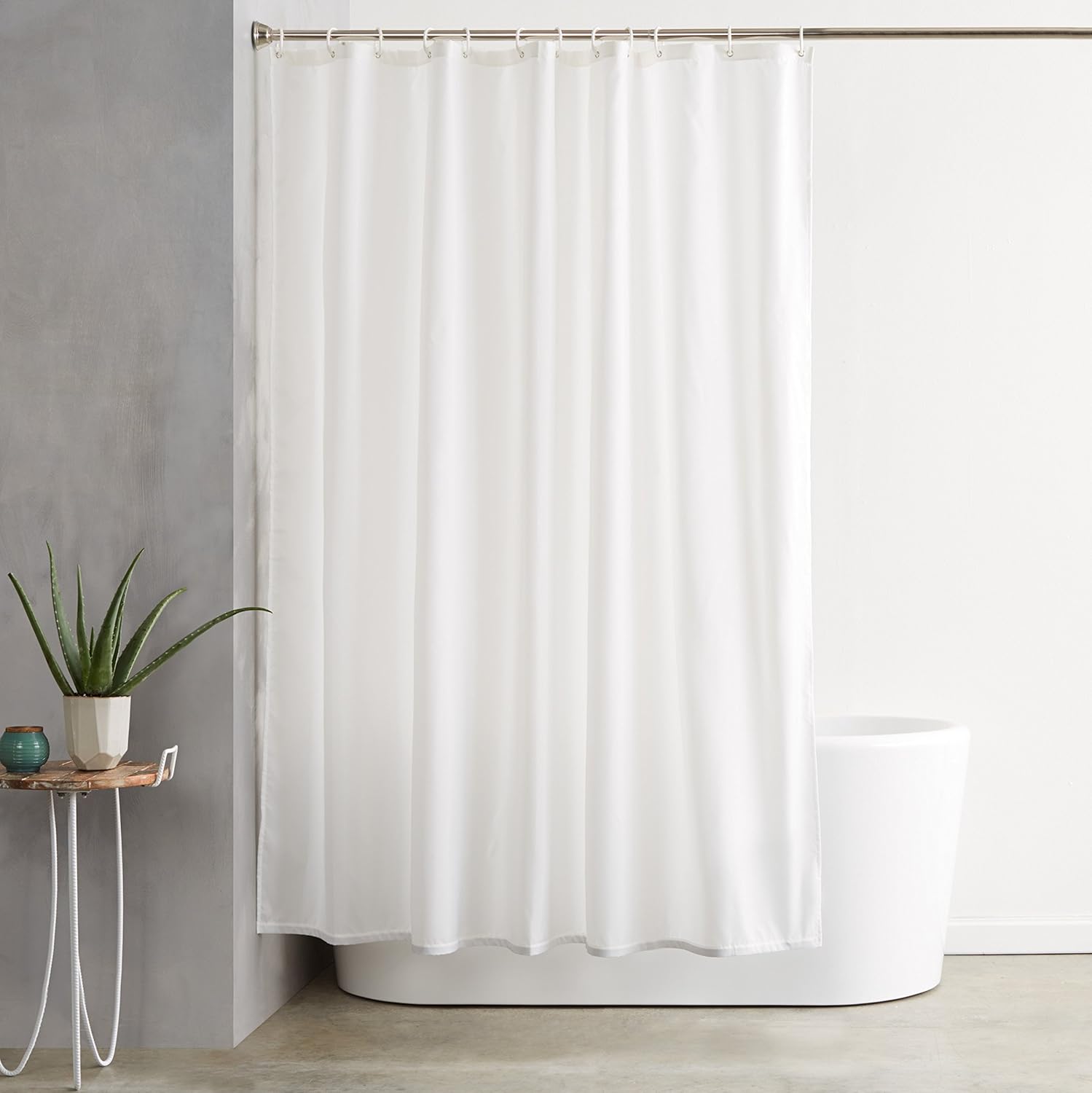 Amazon Basics Cortina de Ducha 180x200cm