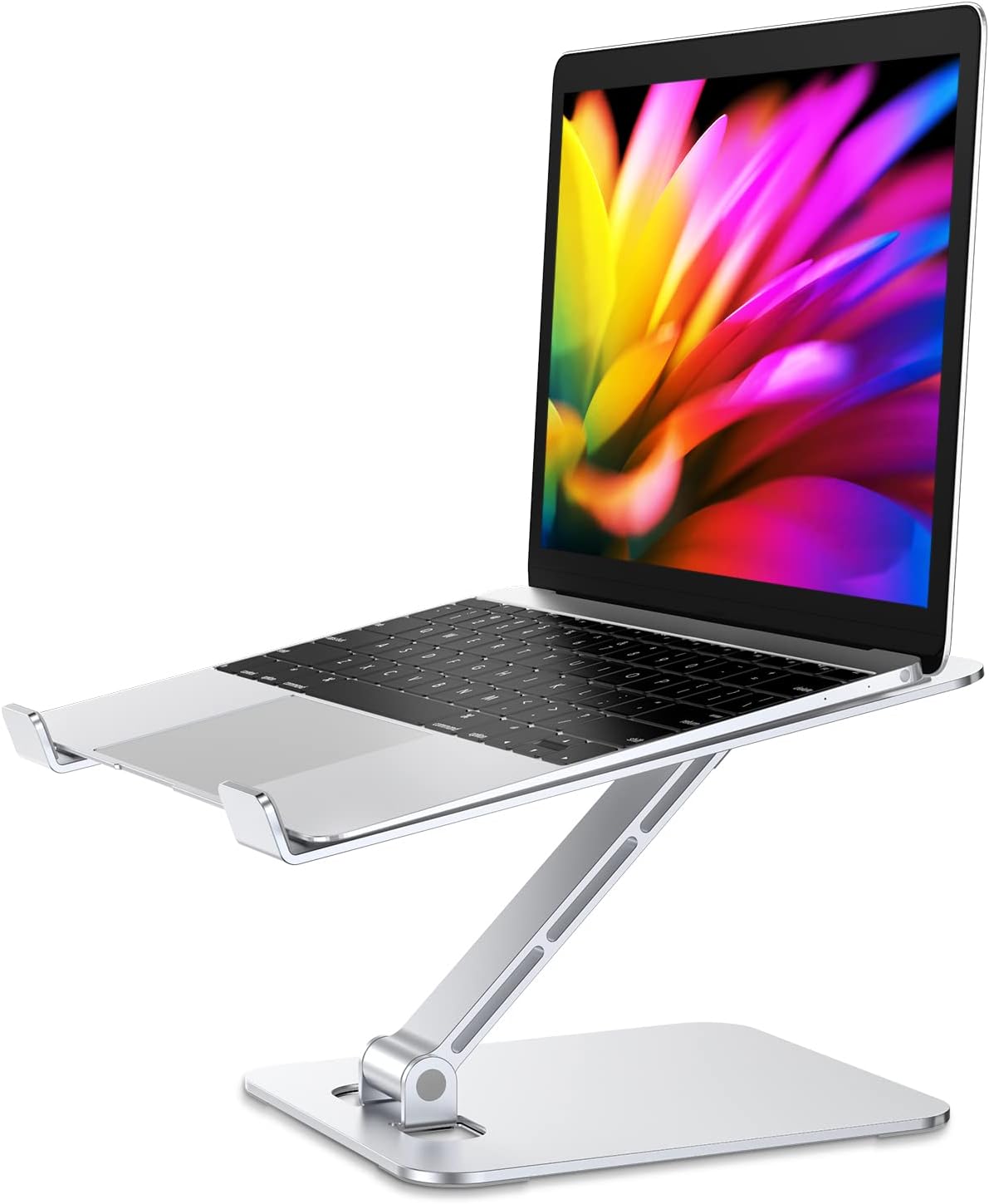 Babacom Soporte Portátil Plegable de Aluminio, Altura Ajustable