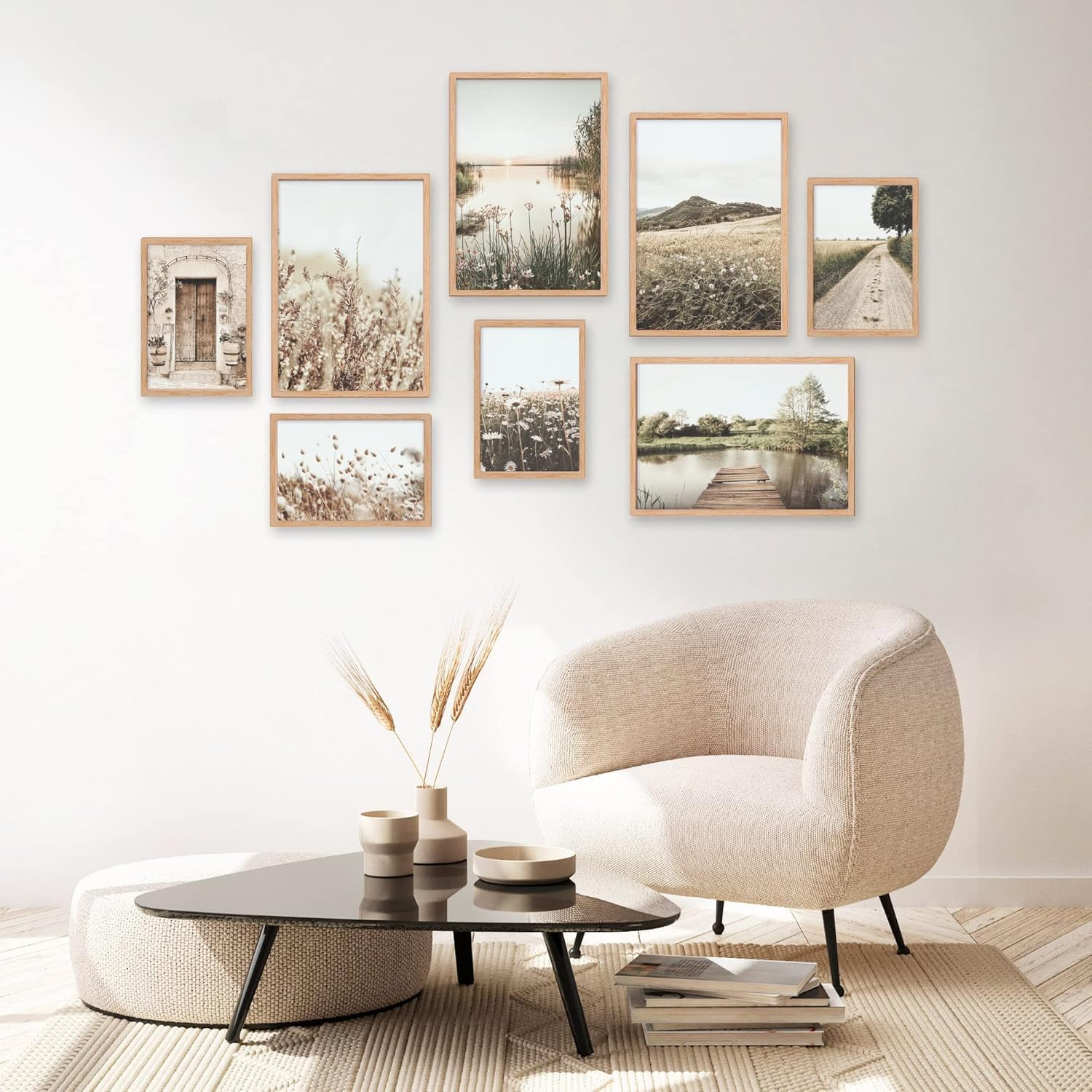 Heimlich Set de Pósters Decoración Floral